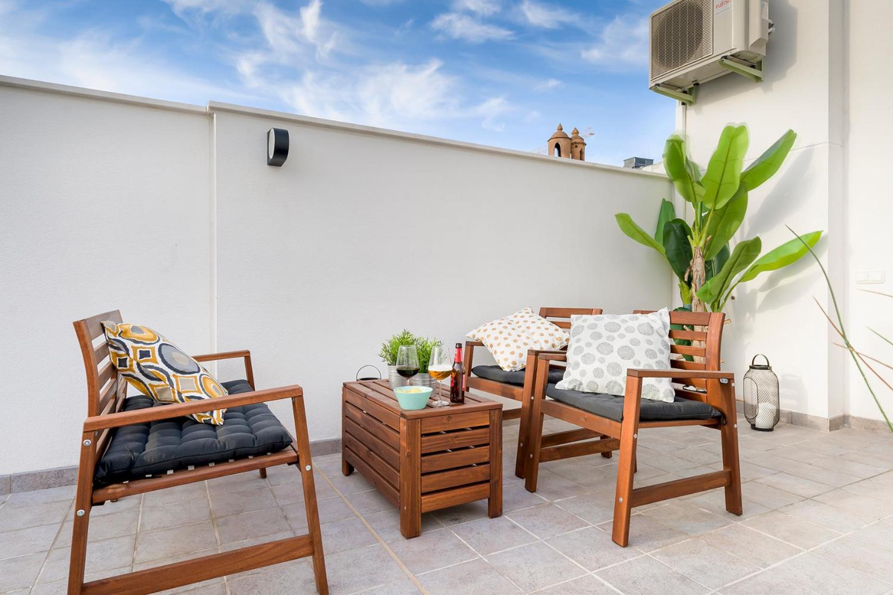 Apartamento Lujo Ancha Del Carmen Málaga Exteriör bild